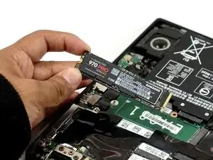 Lenovo ThinkPad A285 SSD Card Replacement