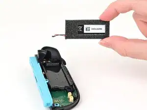Left Joy-Con 2 Battery Removal