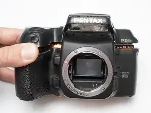 Pentax PZ-1p Top Cover Removal