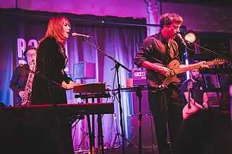 The Waeve performing in 2024